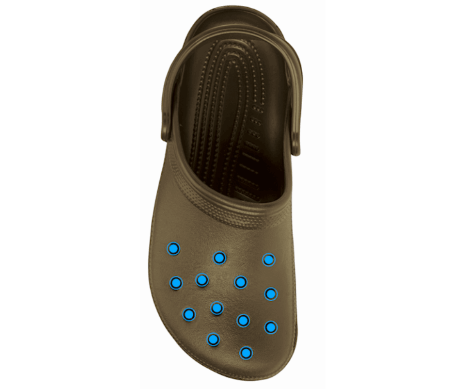 Crocs Klasikinis Klumpių šokoladas