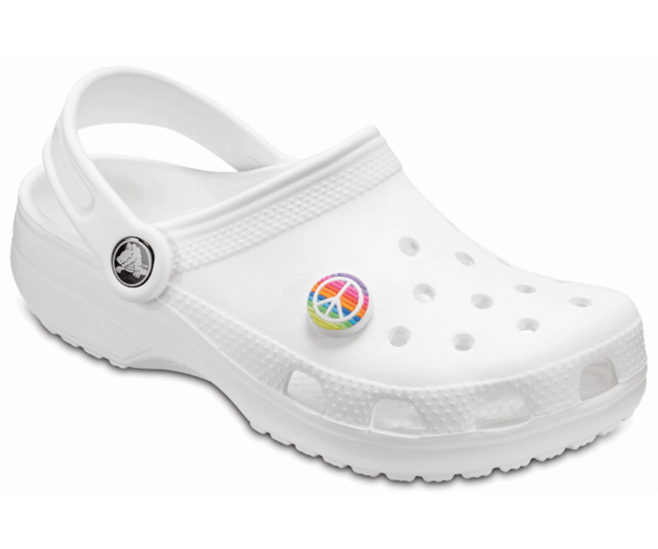 Crocs Vaivorykštės Taikos ženklas