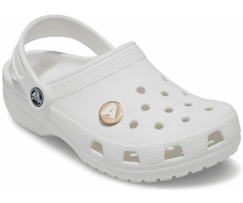 Crocs Auksinė Raidė A