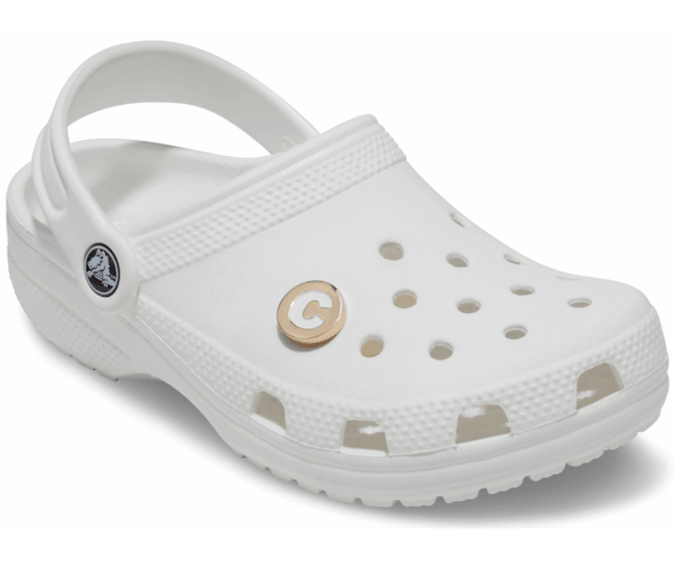 Crocs Auksinė Raidė C