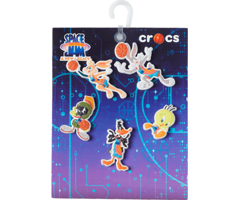 Crocs Space Jam Personažas 5 Pakuotė