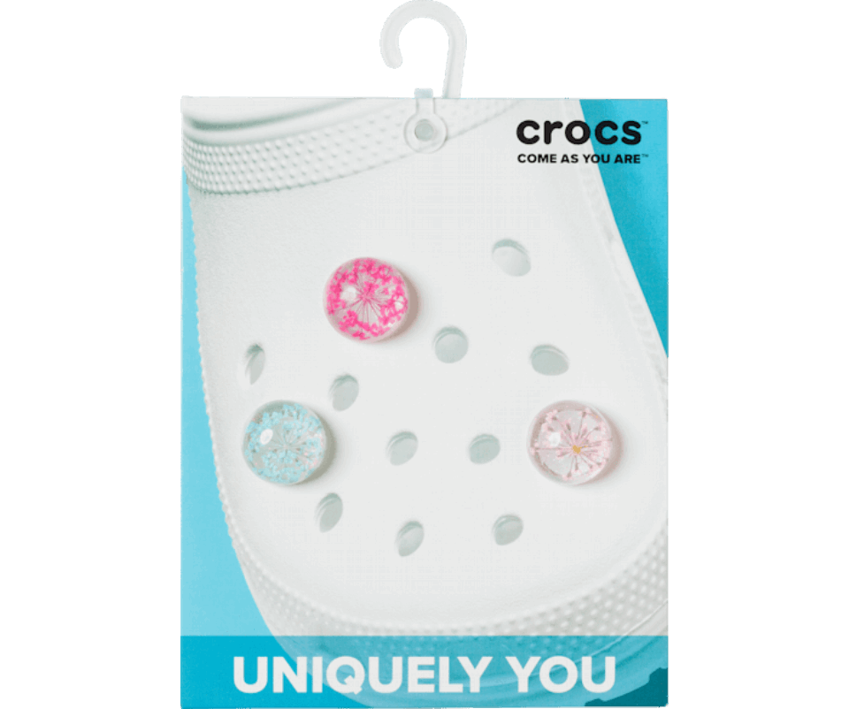 Crocs Inkapsuliuota Gėlė 3 Pak