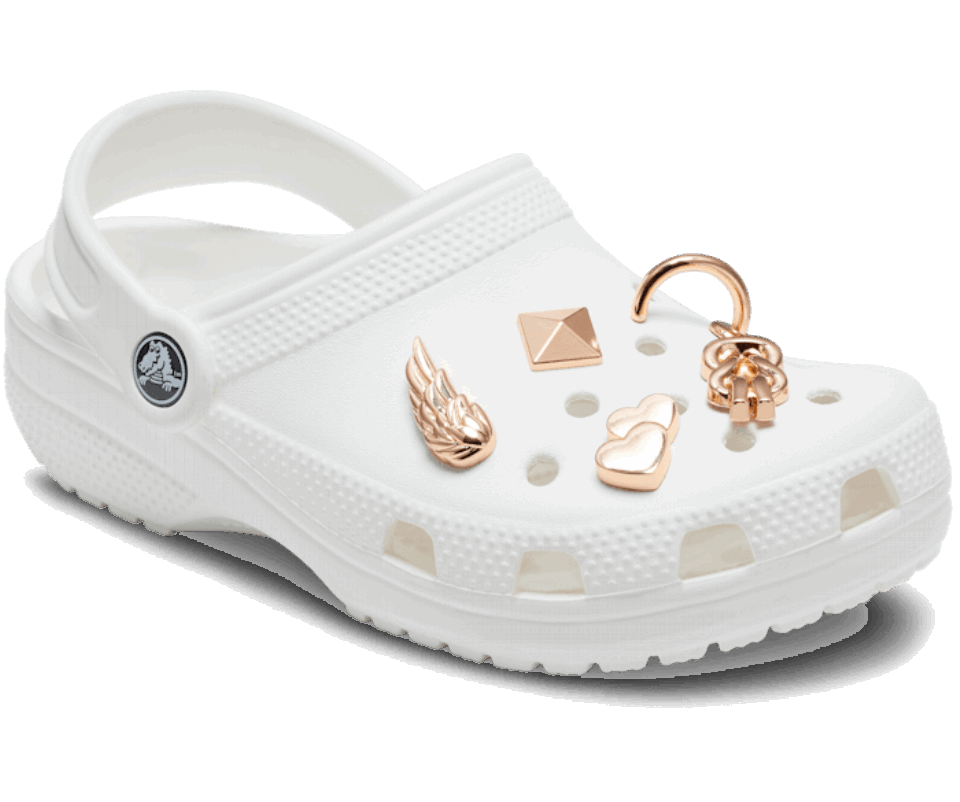 Crocs Paaukštintas Auksinis Gurl 5 Pak