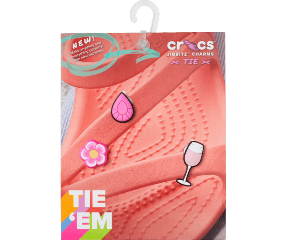 Crocs Rožinės Spalvos Sandal Backer 3 Pak