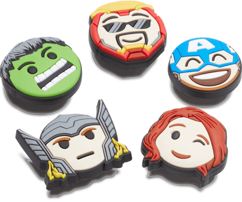 Crocs Avengers Emojis 5 Pak