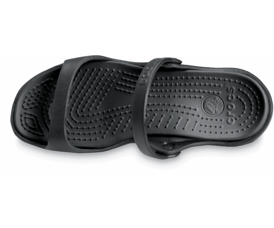 Crocs Moteriški Cleo Sandalai Juodi