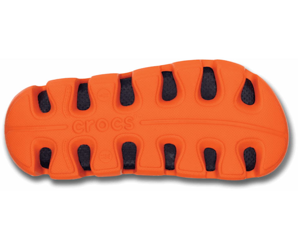 Crocs Duet Sport Klumpa Tamsiai Oranžinė