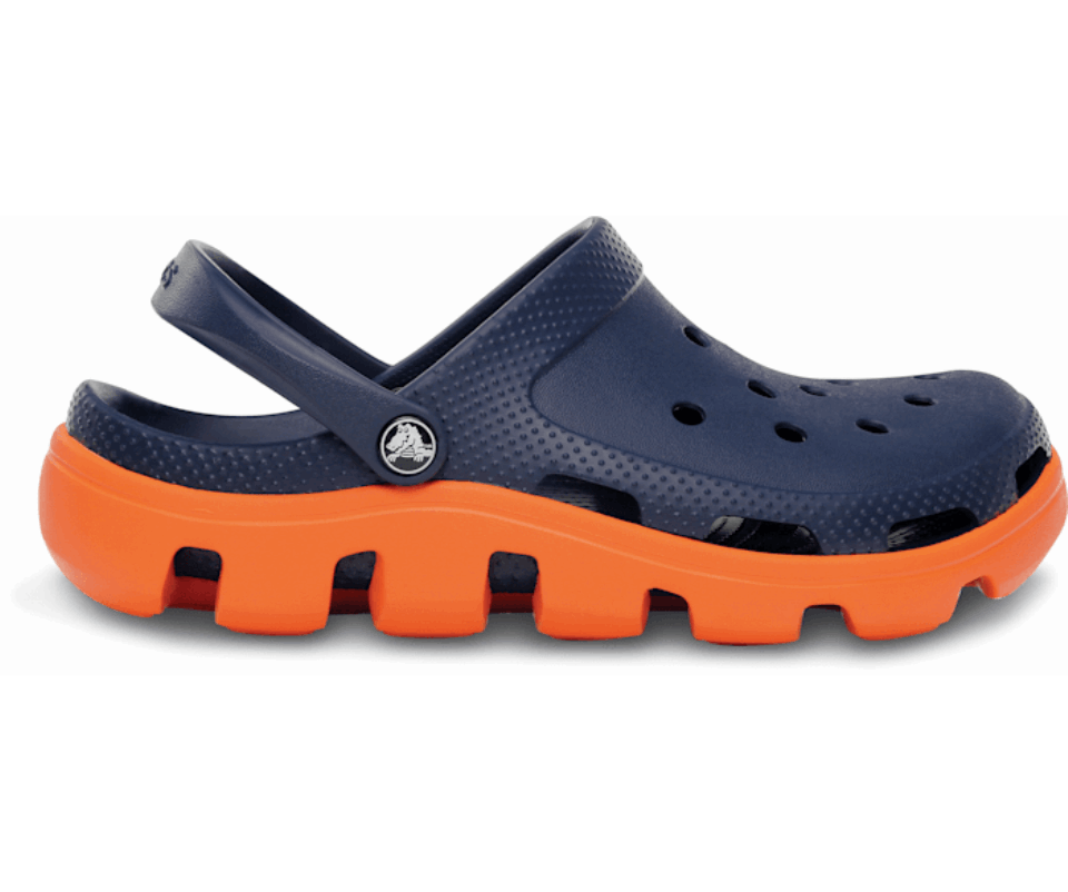 Crocs Duet Sport Klumpa Tamsiai Oranžinė