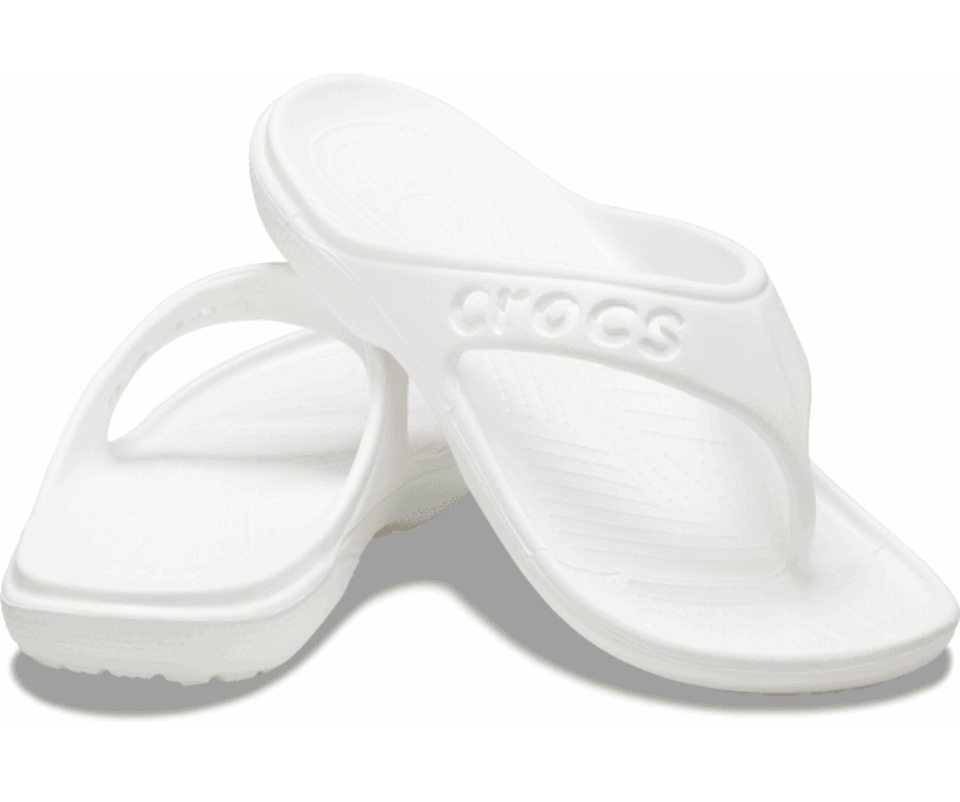 Crocs Baya Flip Baltas