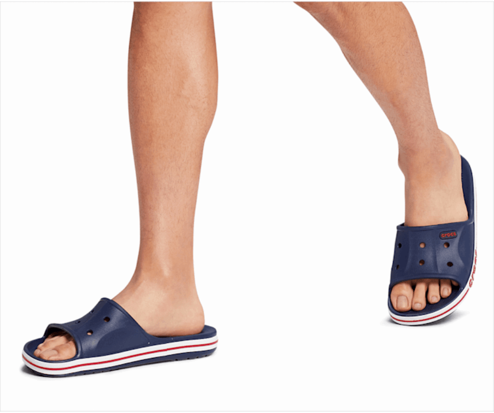 Crocs Bayaband Slide Navy-pepper