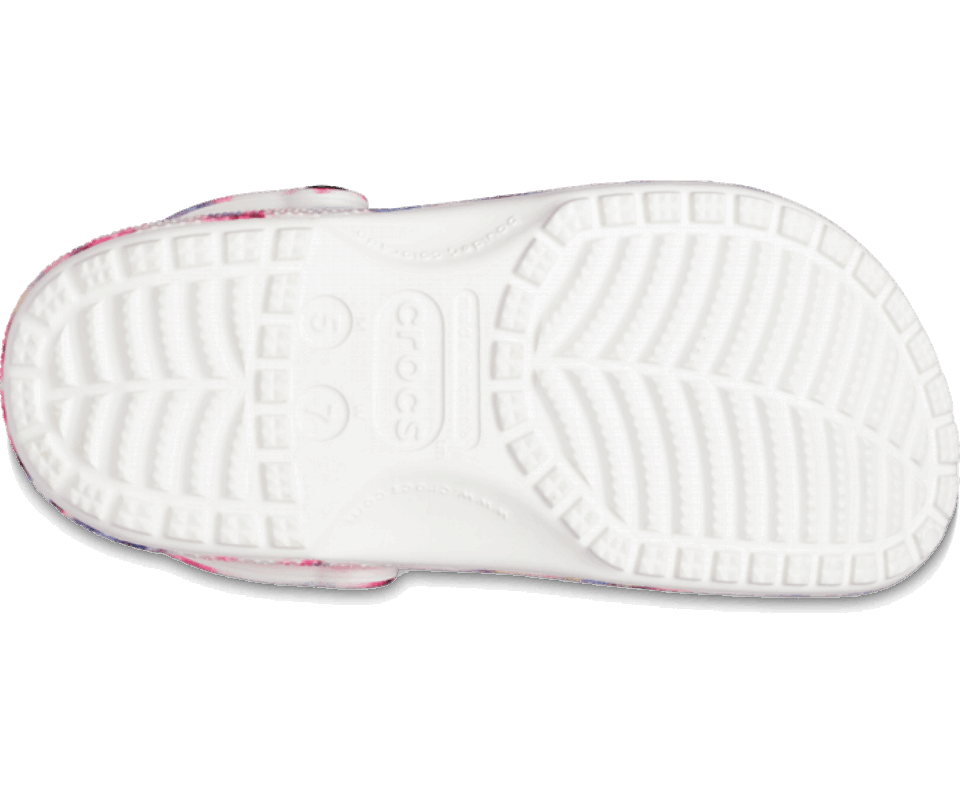 Crocs Classic Tie-dye Grafinė Klumpė Granatas-multi
