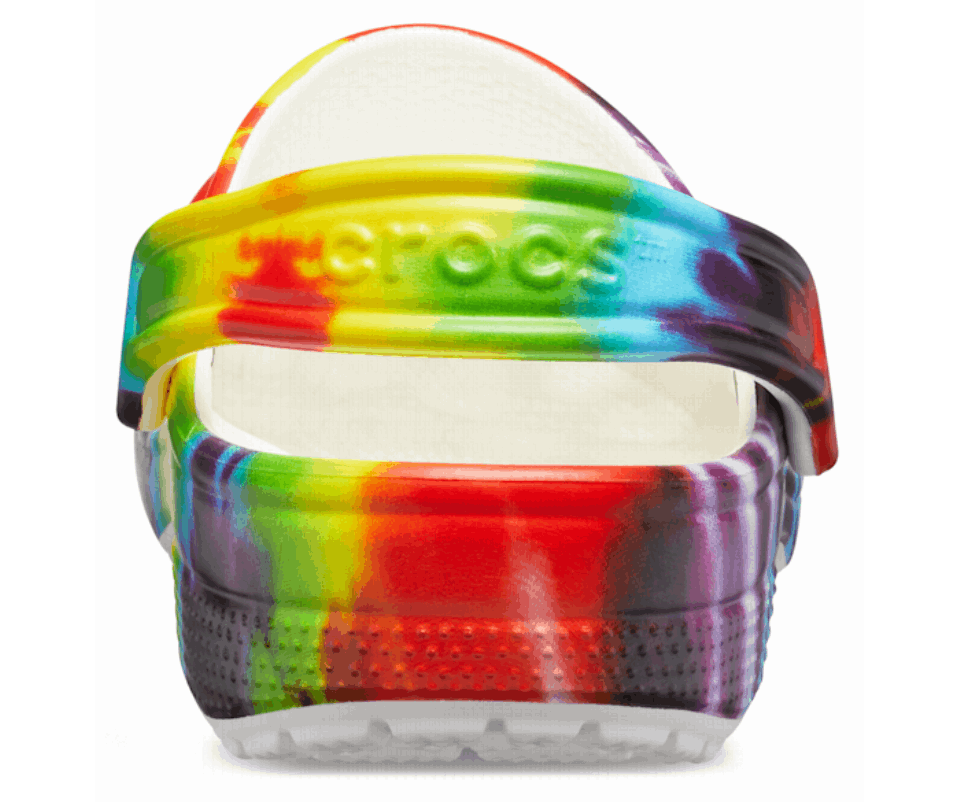 Crocs Classic Tie-dye Grafinis Klumpas Multi