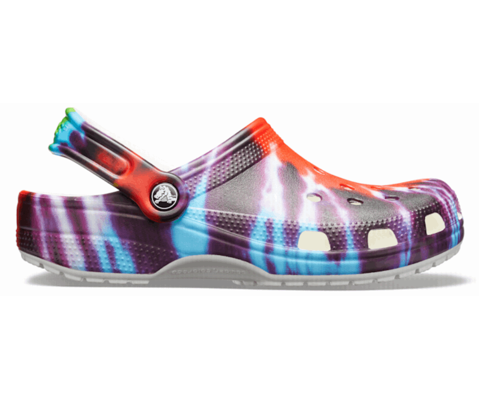 Crocs Classic Tie-dye Grafinis Klumpas Multi