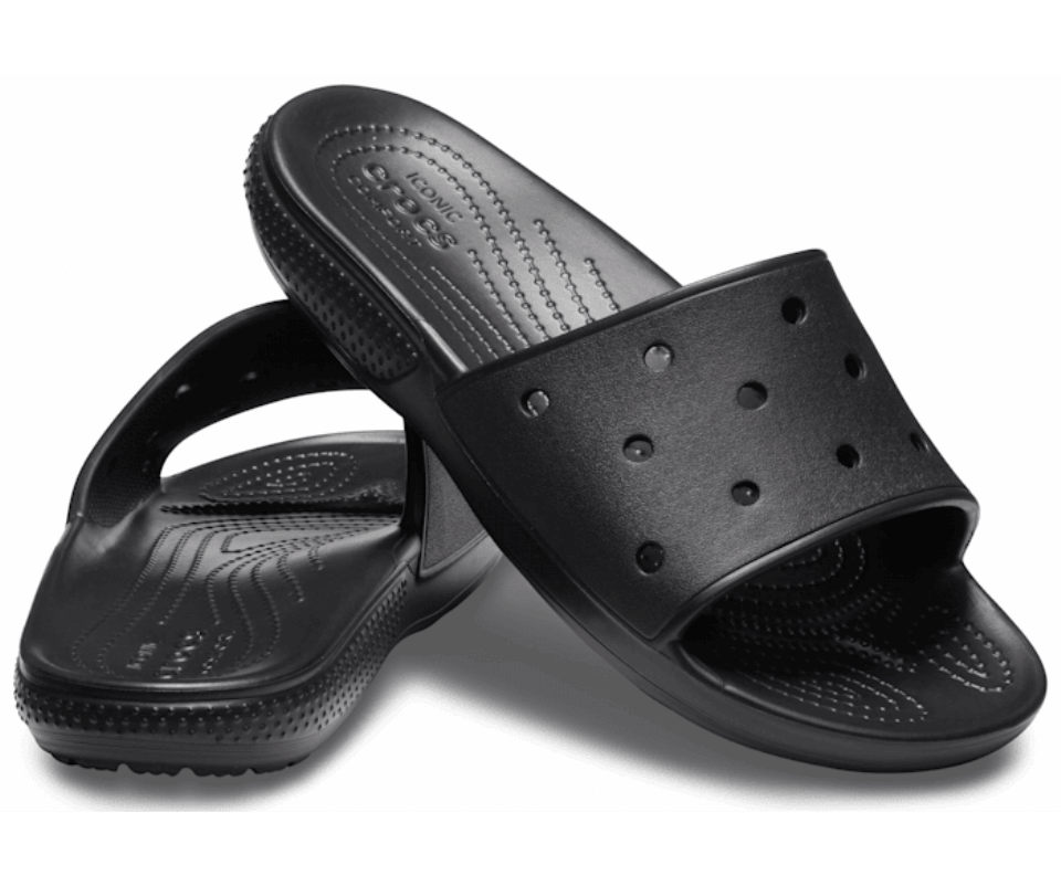 Crocs Classic Slide Juoda
