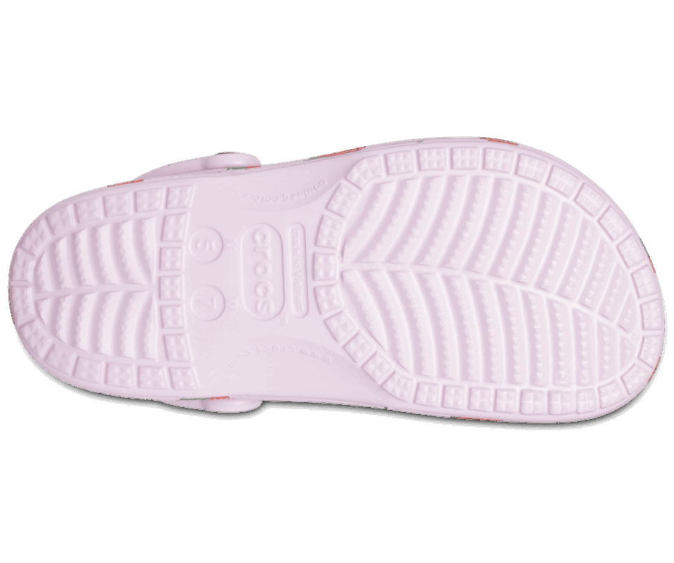 Crocs Baya Sezoninė Marginta Klumpėmis Balerina Rožinė