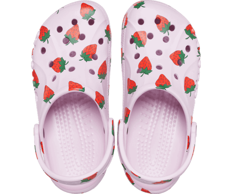Crocs Baya Sezoninė Marginta Klumpėmis Balerina Rožinė