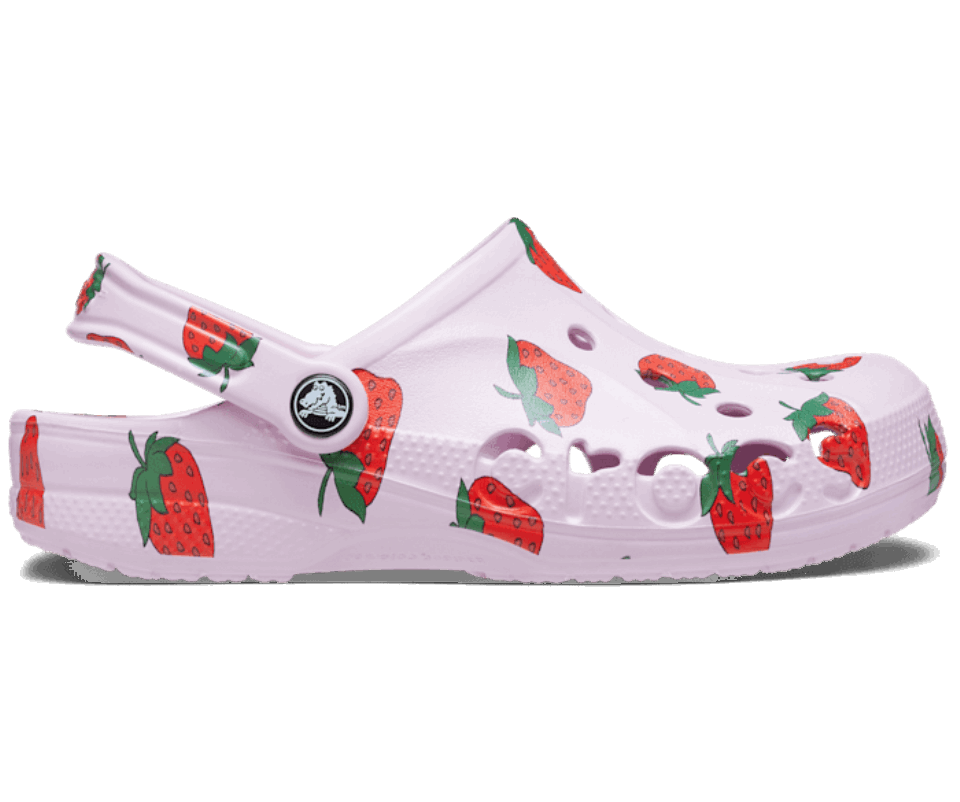 Crocs Baya Sezoninė Marginta Klumpėmis Balerina Rožinė