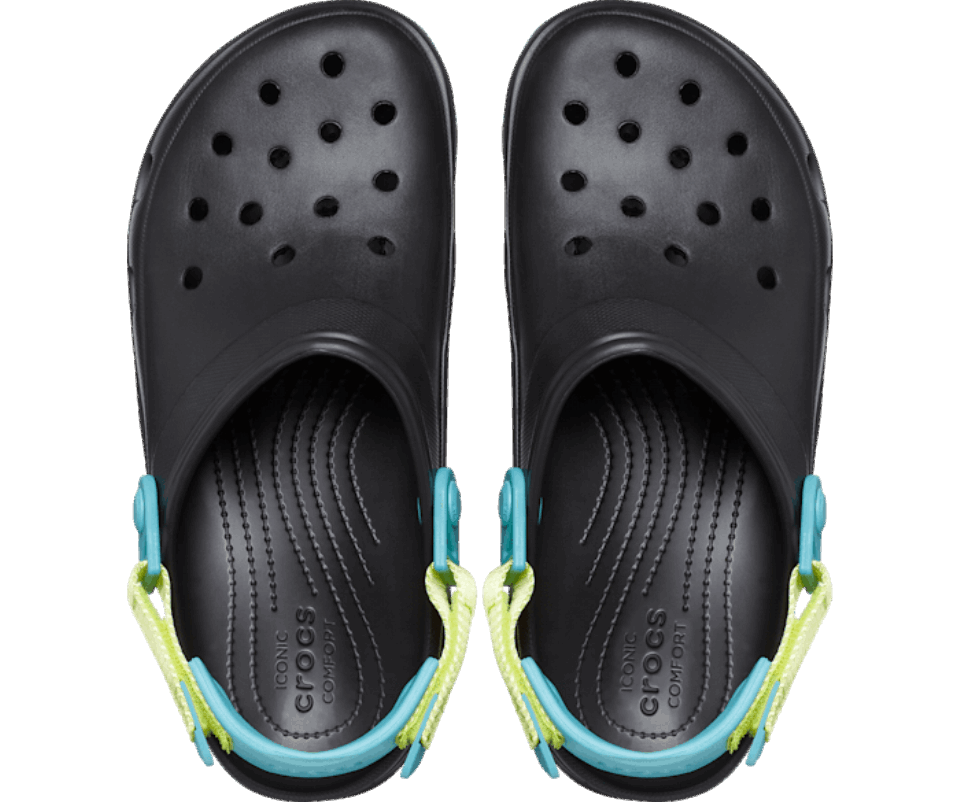 Crocs Klasikinis Visureigis Klumpes Juodas-multi