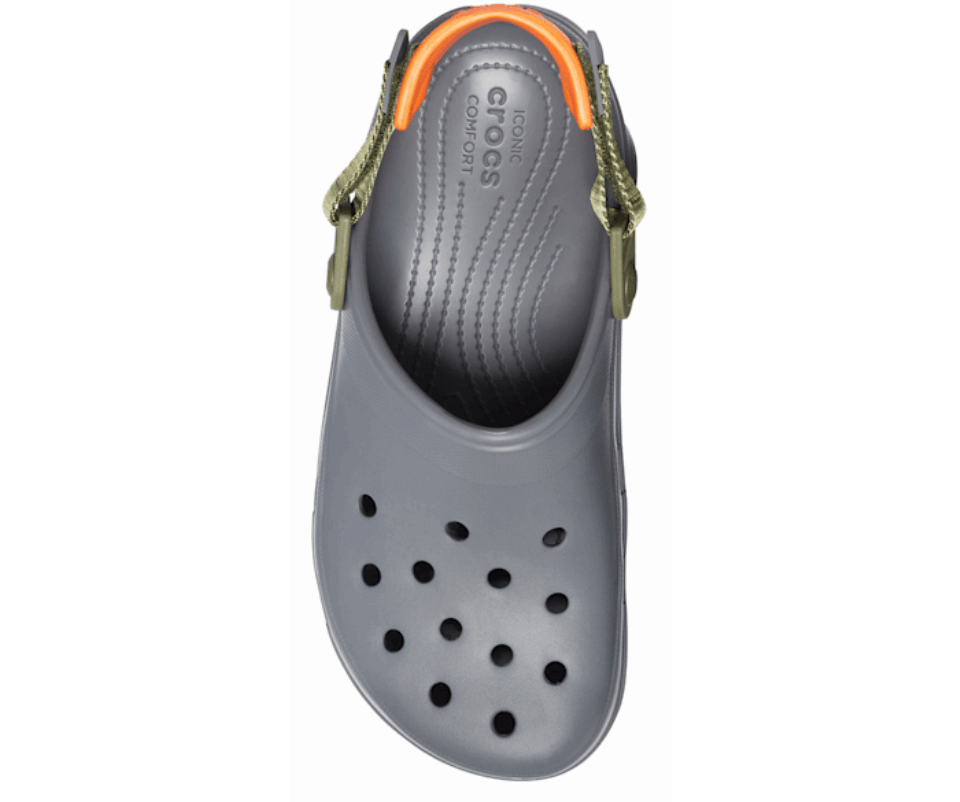 Crocs Klasikinis Visureigis Klumpes šiferis Pilkas-multi