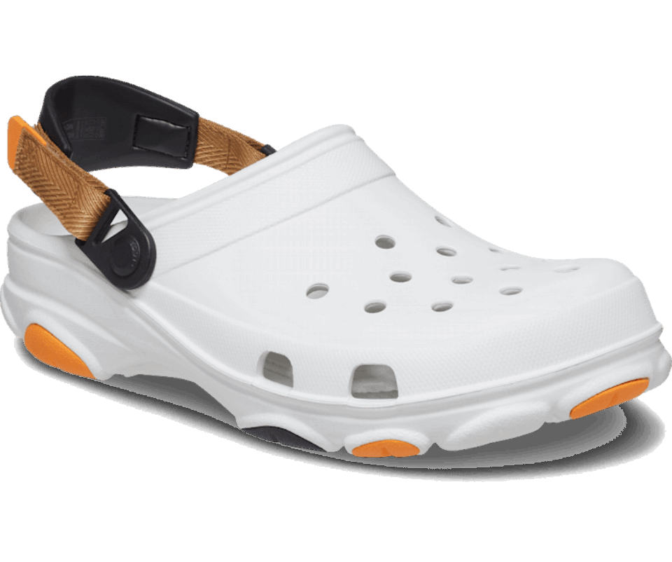 Crocs Klasikinis Visureigis Klumpes Baltas-multi