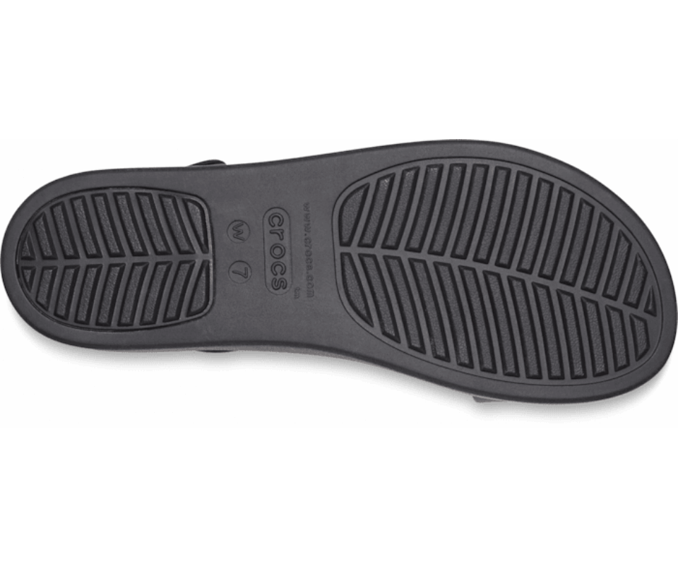 Crocs Moteriškas Brooklyn žemas Pleištas Juodas