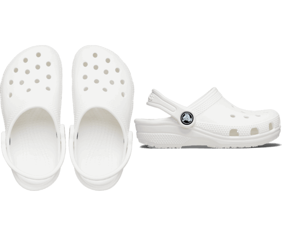 Crocs Bamblys Klasikinis Klumpa Baltas