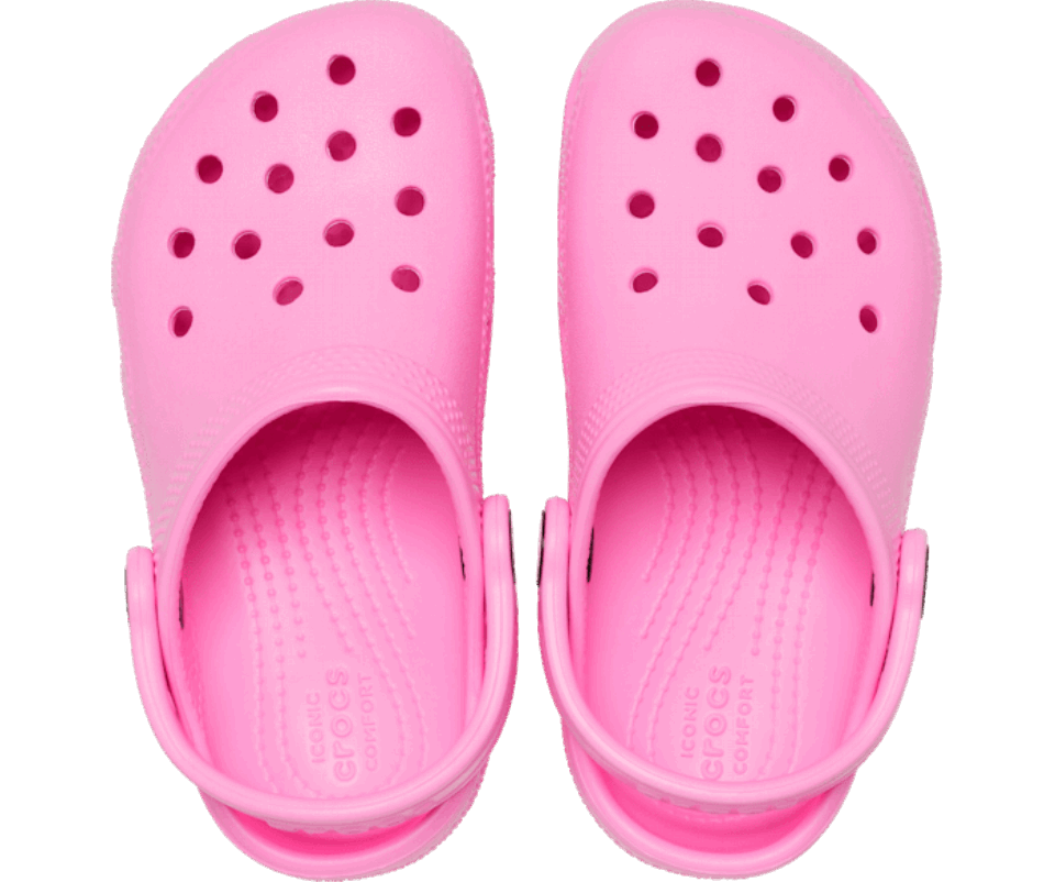 Crocs Toddler Klasikinis Klumpės Taffy Rožinis