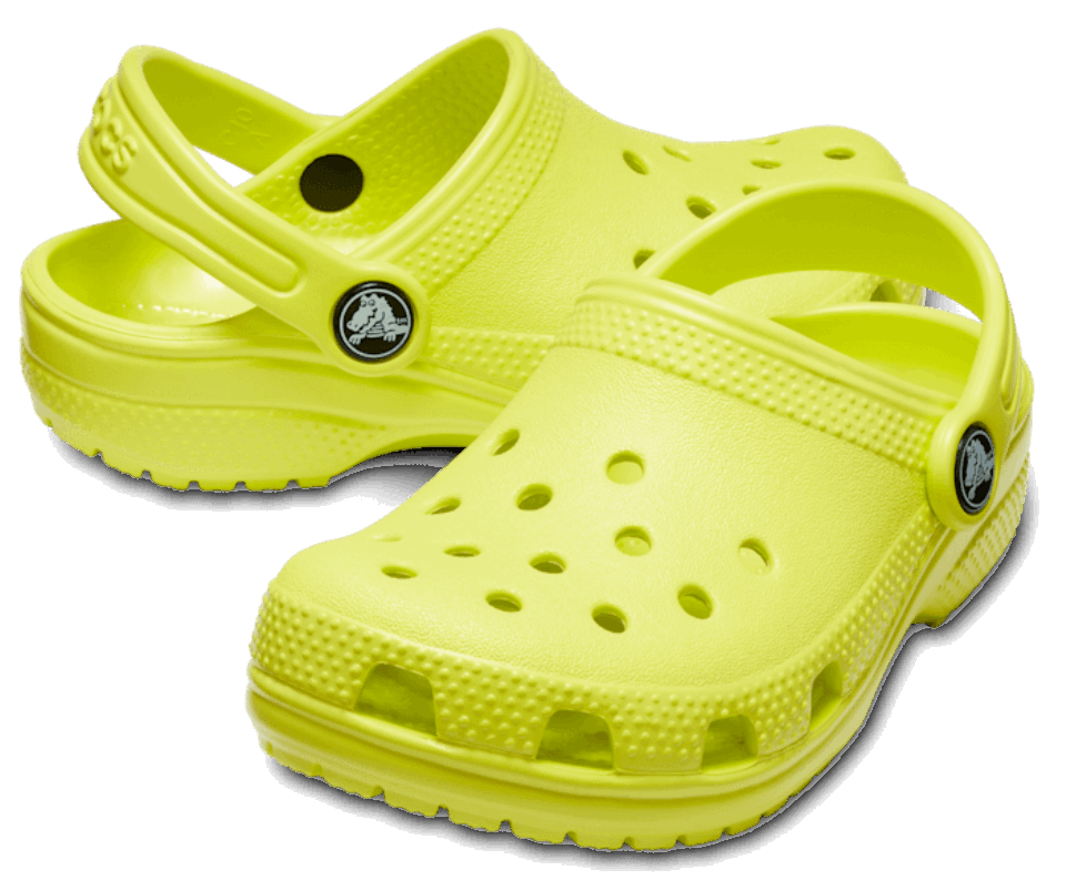 „crocs“ Vaikiškas Klasikinis Klumpių Citrusinis Vaisius