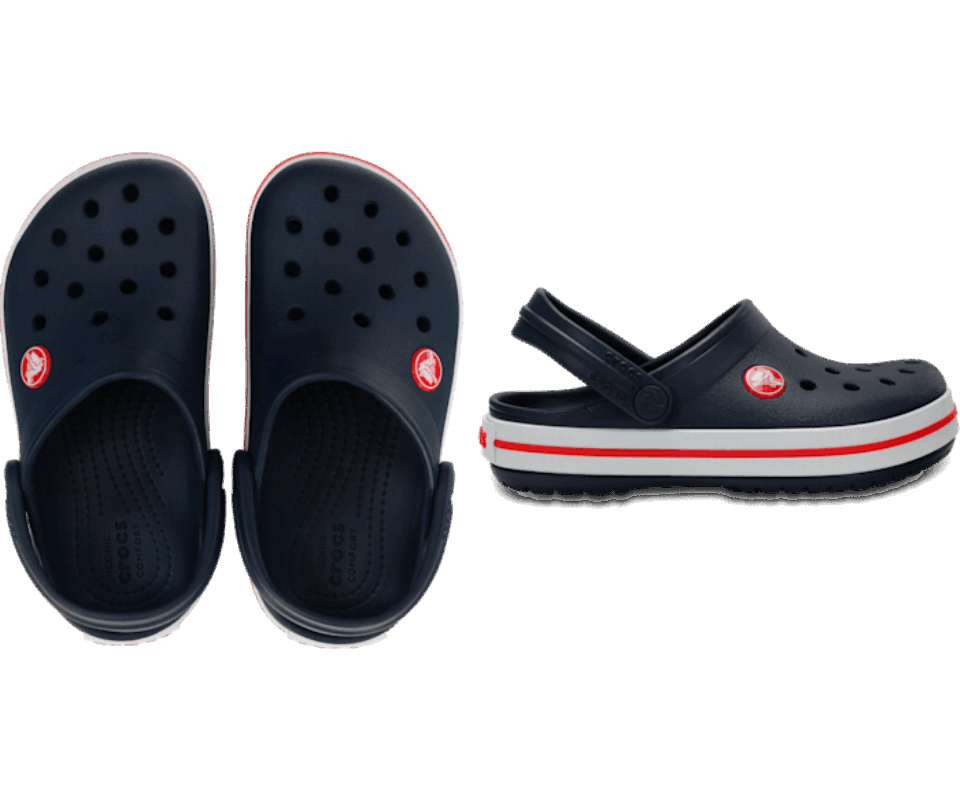 Crocs Kids' Crocband™ Klumpės Tamsiai Raudonos