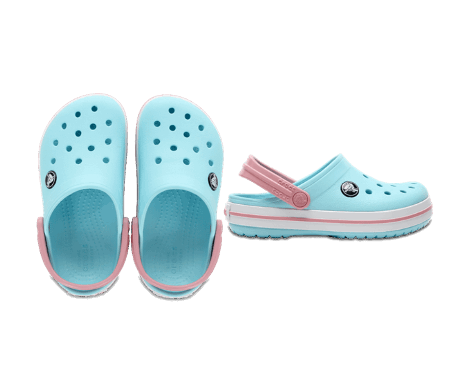 Crocs Kids' Crocband™ Klumpės Ledo Mėlynai Baltas