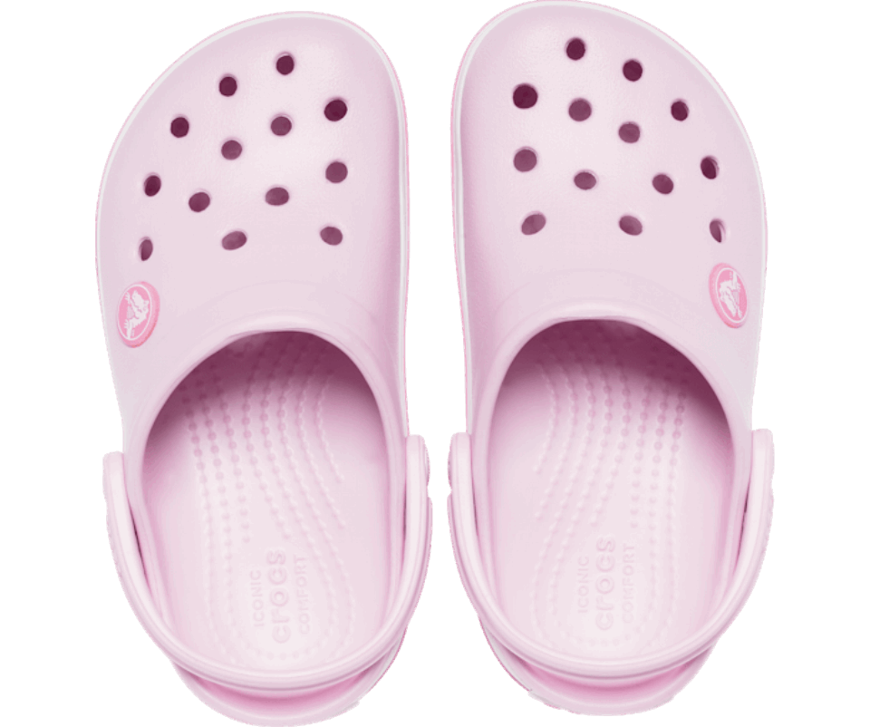 Crocs Kids' Crocband™ Klumpės Balerinos Rožinės Spalvos