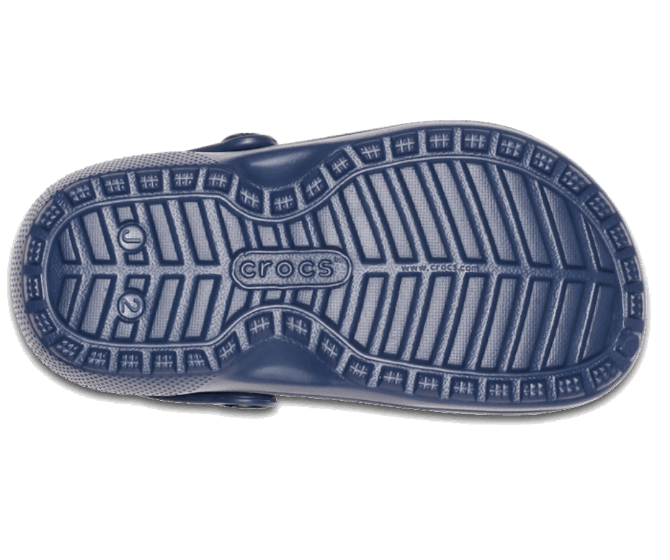 Crocs Vaikams Klasikinis Pamušalas Tamsiai Medžio Anglies Klumpėmis