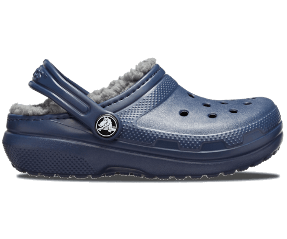 Crocs Vaikams Klasikinis Pamušalas Tamsiai Medžio Anglies Klumpėmis