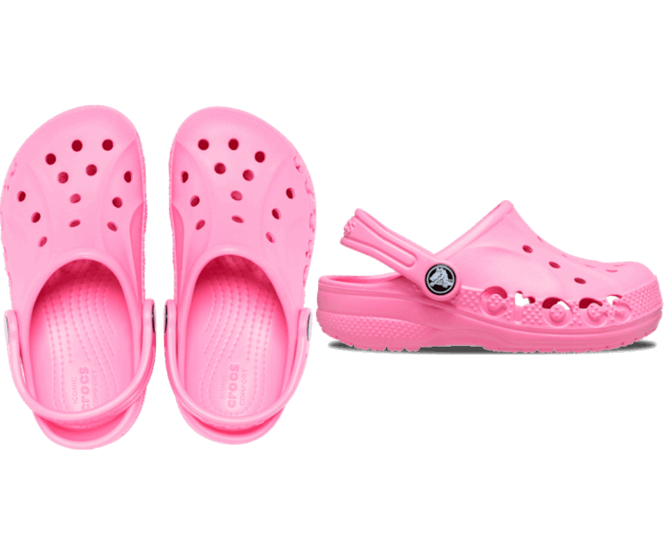 Crocs Vaikų Baya Clog Rožinis Limonadas