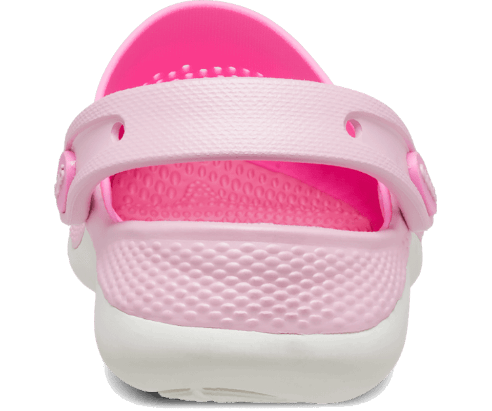 Crocs Vaikiškas Literide 360 ​​klumpas Taffy Pink-ballerina Pink