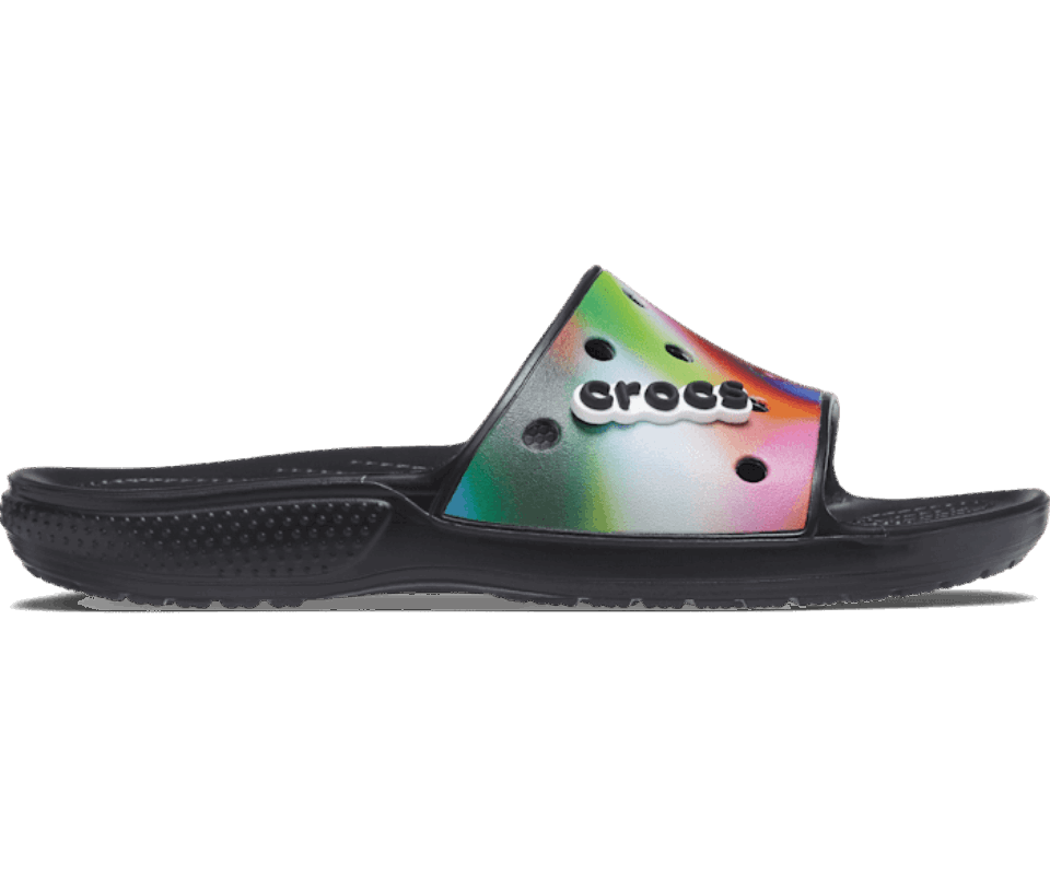 Crocs Classic Soliarizuota Skaidrė Juoda-multi