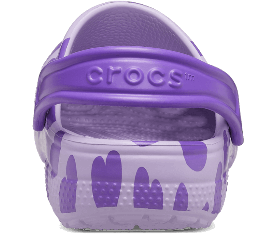 „crocs“ Vaikiška Klasikinė Lengva Piktograma Užkimšti Levandą