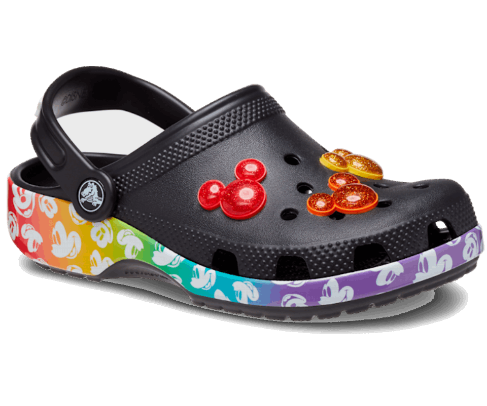 Crocs Vaikiška Klasikinė Disney Klumpė Juoda-multi
