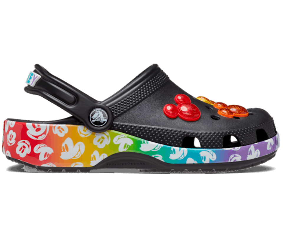 Crocs Vaikiška Klasikinė Disney Klumpė Juoda-multi