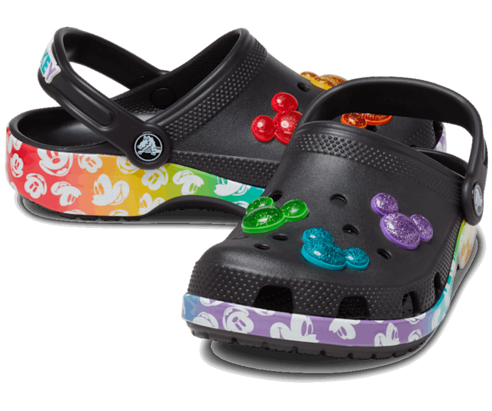 Crocs Vaikiška Klasikinė Disney Klumpė Juoda-multi