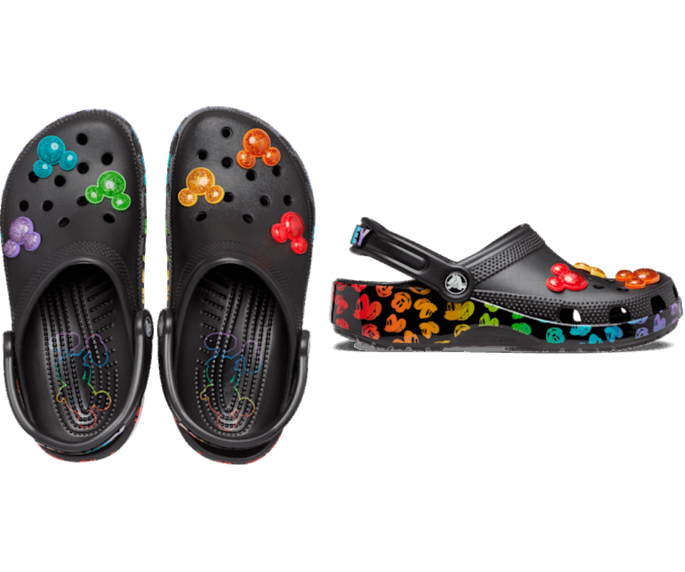 Crocs Classic Disney Klumpė Juoda-multi