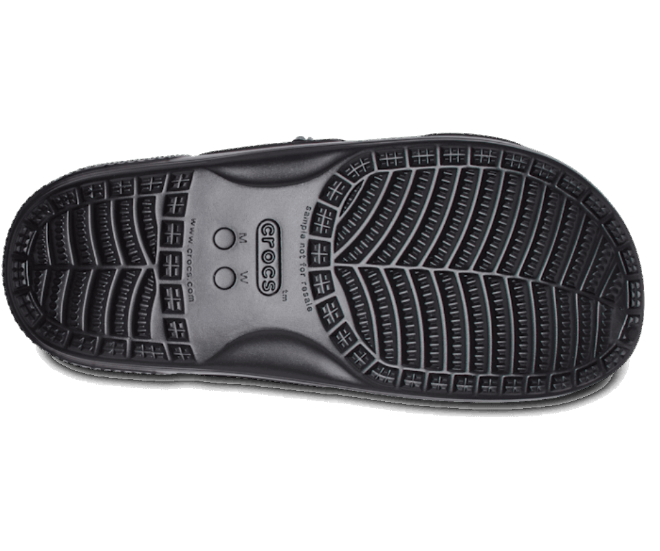 Crocs Klasikinis Blizgantis Sandalas Juodas