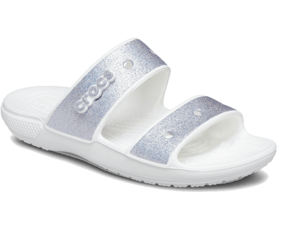 Crocs Klasikiniai Blizgantys Sandalai