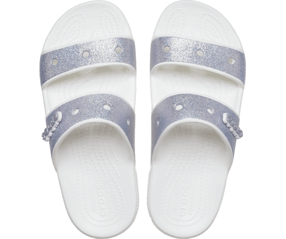 Crocs Klasikiniai Blizgantys Sandalai