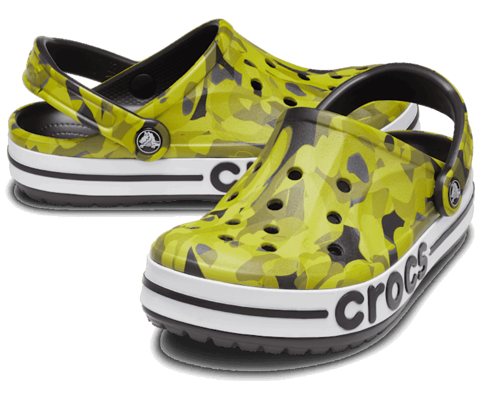 Crocs Bayaband Bubble Camo Clog Black-multi