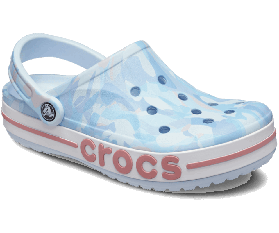 Crocs Bayaband Bubble Camo Clog Mineral Blue