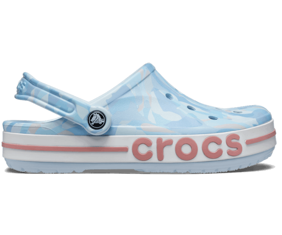 Crocs Bayaband Bubble Camo Clog Mineral Blue