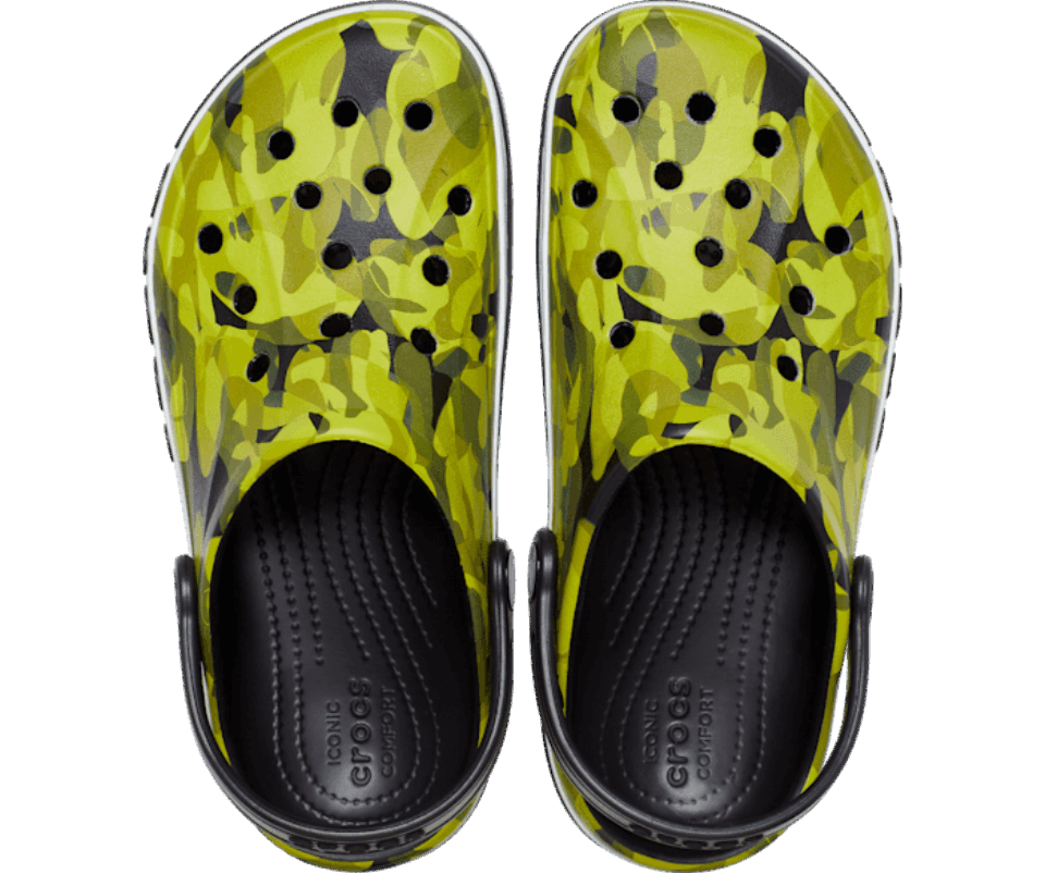 Crocs Vaikiškas Bayaband Bubble Camo Clog Black-multi