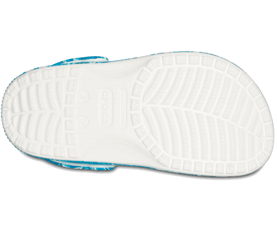 „crocs“ Vaikams Skirtas Klasikinis Baseino Vakarėlis „clog Shark-ocean“.