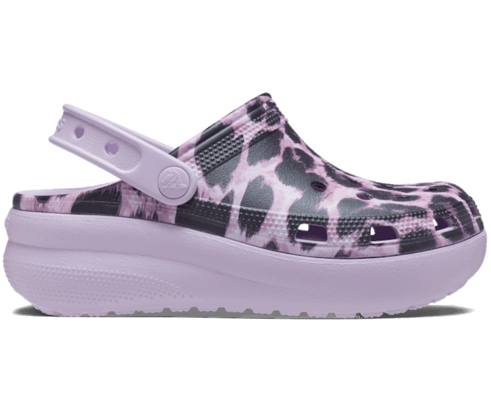Crocs Vaikams Klasikinis Gyvūnų Raštas Cutie Klumpės Leopardas